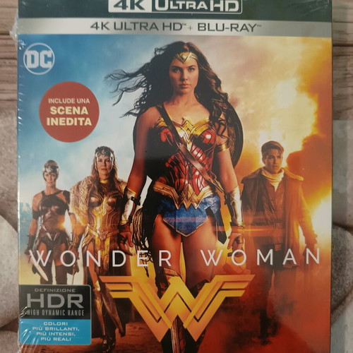 Wonder Woman 4K Ultra HD Blu-ray like new with Greek subtitles