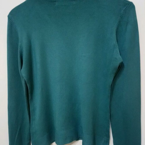 Zara turtleneck like new, medium size, blue-green