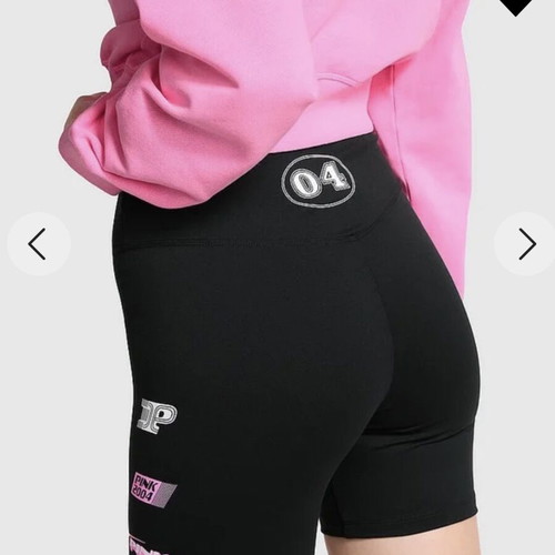 Victoria’s Secret Pink cycling shorts new, size small, black