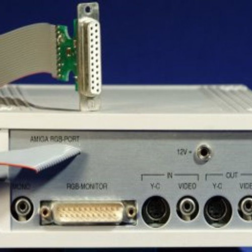 Amiga Commodore Electronic Design Y-C-GENLOCK used