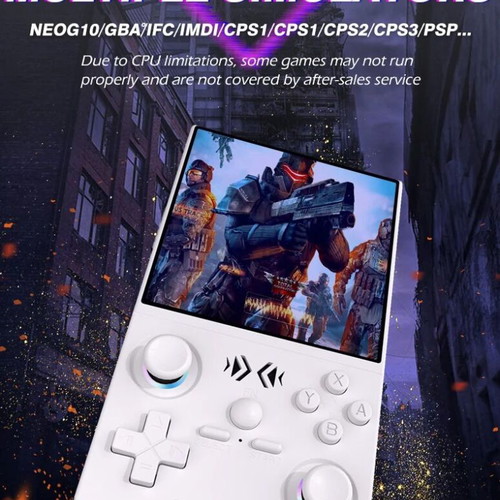 XF40V Retro Handheld Game Console Linux 4.0'' IPS Screen New