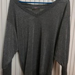 medium gray with glitter