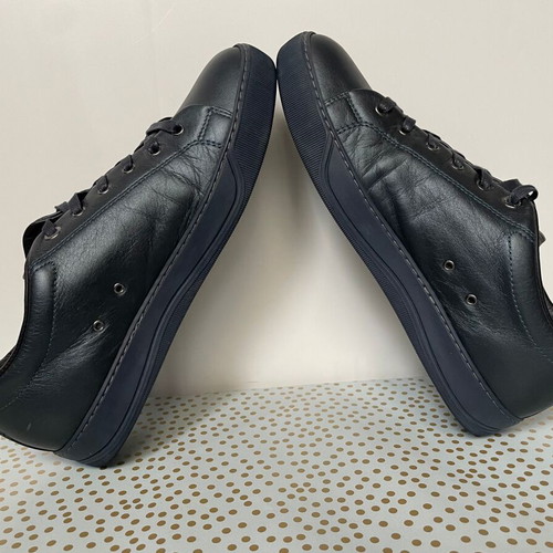 Lanvin Men Leather Sneakers Like New, Size 44