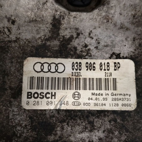 ECU Bosch for Audi A3, 0281001848, 038906018BP