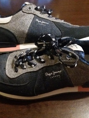 Sneakers Pepe Jeans νούμερο 39 μεταχειρισμένα, μπλε σκούρα
