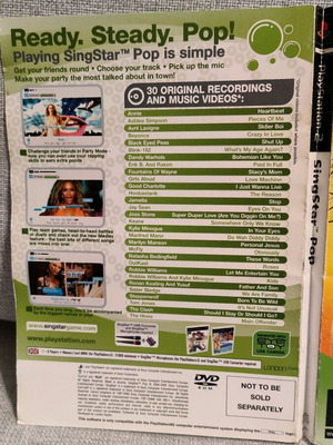 SINGSTAR POP PS2