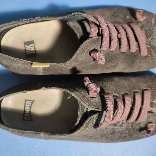 Camper Twins used shoes size 36 gray and purple