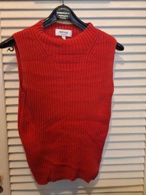 Mexx sleeveless cotton top coral size S like new