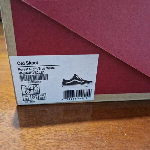 Vans Old Skool sneakers size EU 36 like new, forest night green