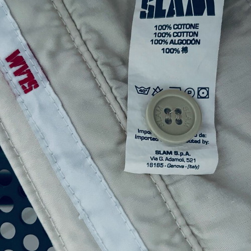 Slam trousers size M beige like new
