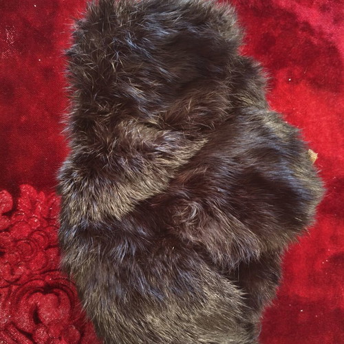 Authentic Soviet Ushanka fur hat vintage 1989, like new, women's size