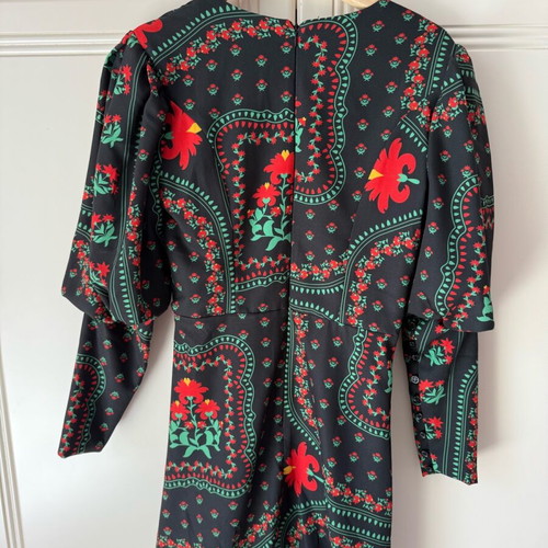 Karavan mini dress new, size S with shoulder pads