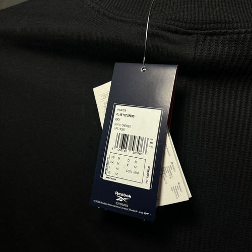 Reebok CL AE Tee Dress new, black, sizes S/M