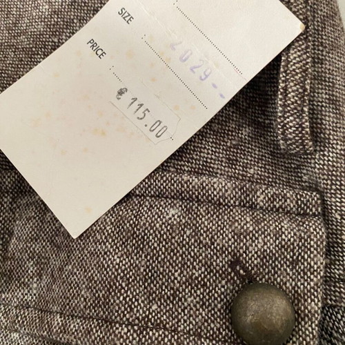 Wool skirt new, gray and brown, sizes L and XL