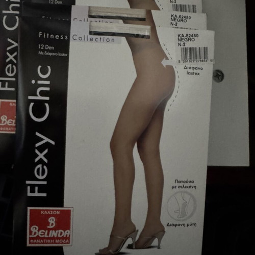 Belinda Tights new, pack of 10, black