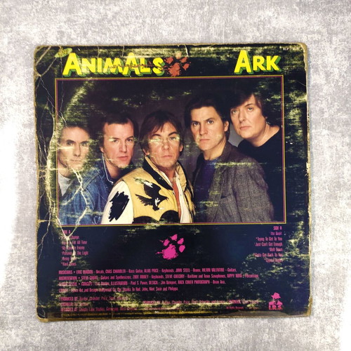 The Animals Ark LP vinyl album used, original Greek pressing 1983