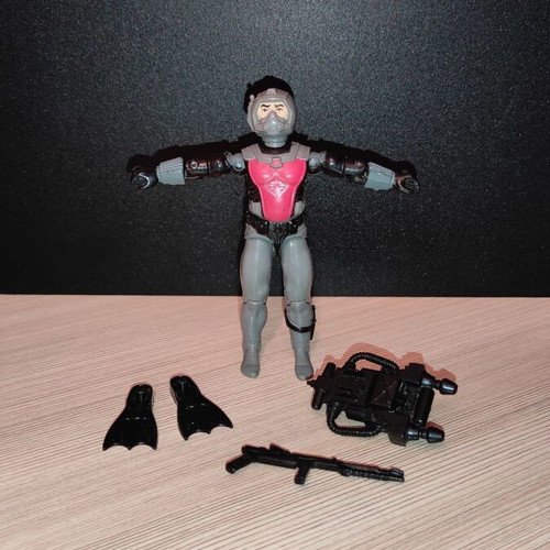 G.I.JOE Eels (v1) 1985 action figure used, Hasbro
