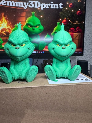 Fan art Grinch set of 2, 10 cm, new