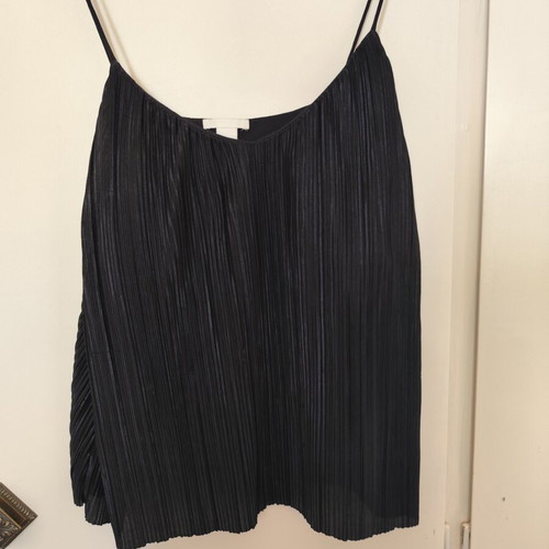 Olise black top with straps medium used
