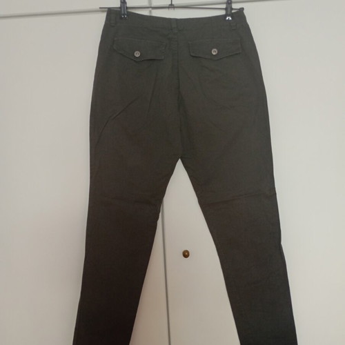 Fabric pants A-Style gray size S like new, made in Italy
