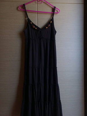 Queen Fashion dress brown like new, high elasticity
