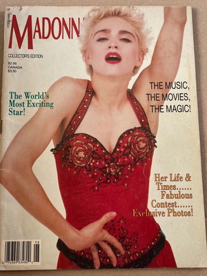 Περιοδικό αφιερωμένο στη Madonna μεταχειρισμένο, 1990