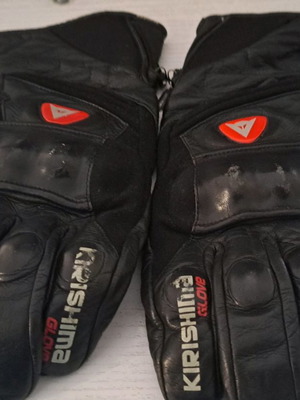 Dainese γάντια μηχανής δερμάτινα μεταχειρισμένα, μέγεθος medium