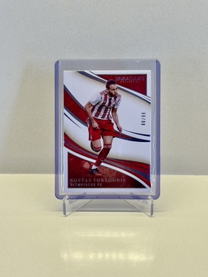 Kostas Fortounis 2020 Panini Immaculate Collection Olympiacos FC card new
