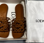 Loewe πέδιλα καινούρια, μέγεθος 39, καφέ