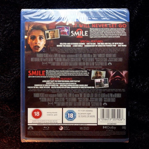 Smile 2022 & Smile 2 2024 Blu-ray movie pack new