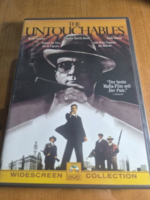 The Untouchables DVD like new, action adventure film