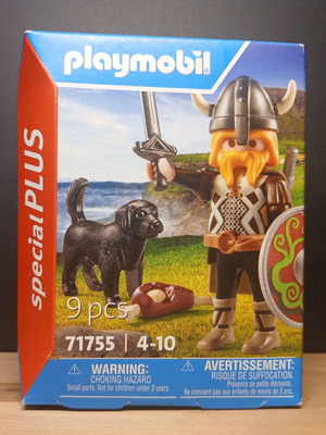 Playmobil Special Plus Viking with Dog new