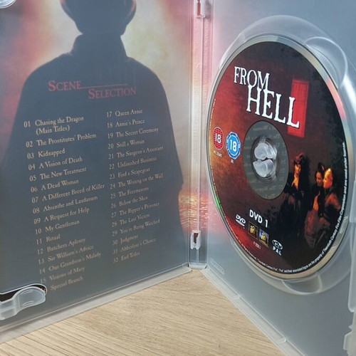 From Hell DVD like new with English subtitles