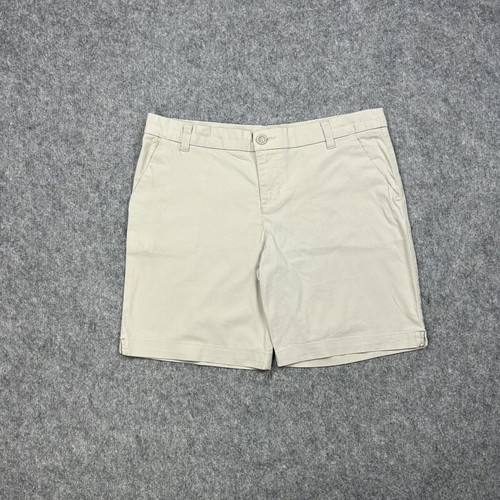 Patagonia Organic Cotton Chino Shorts Women Size 6 Used Beige