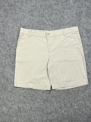 Patagonia Organic Cotton Chino Shorts Women Size 6 Used Beige