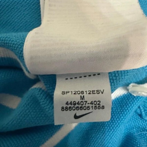 Nike Athletic Dept Striped Polo Shirt size M like new
