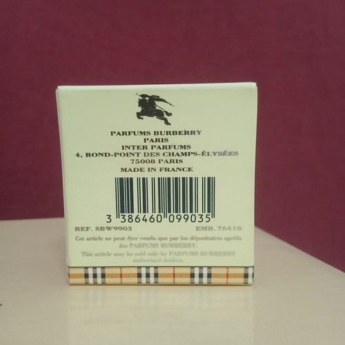 Burberry miniature perfume 5 ml Eau de Parfum