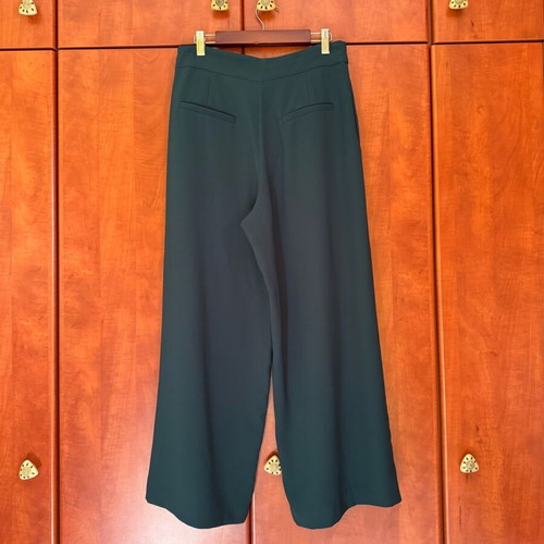 AddLoft petrol cropped wide-leg pants