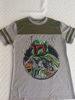 T-shirt Star Wars like new, size S, grey and green