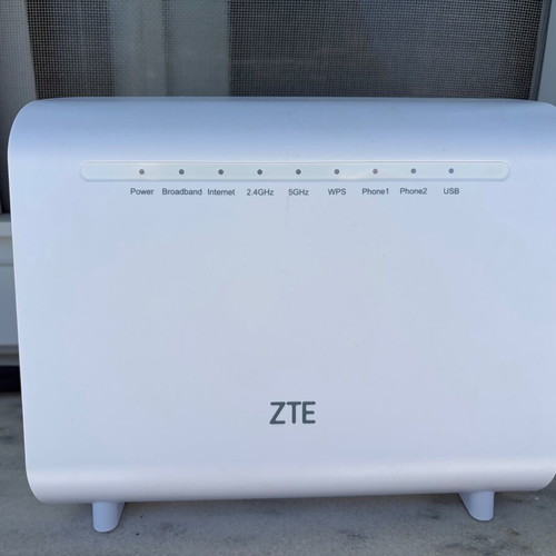ZTE and Zyxel modem new, package deal