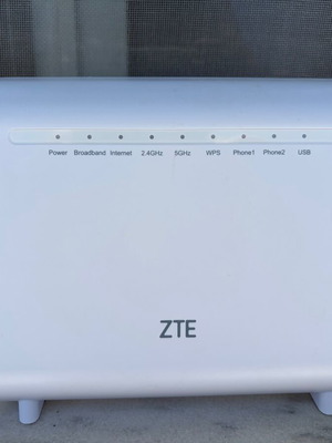 ZTE and Zyxel modem new, package deal