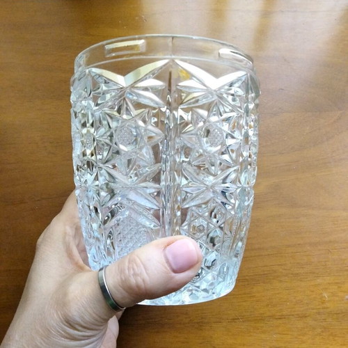 Walther Glas Brilliant crystal ice bucket vintage 70s like new