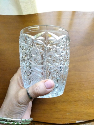 Walther Glas Brilliant crystal ice bucket vintage 70s like new