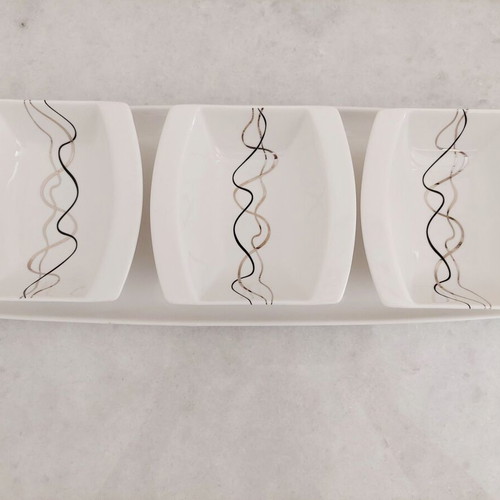 Espiel Porcelain Dip Serving Set like new