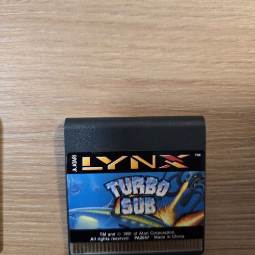Turbo Sub Atari Lynx game used, action