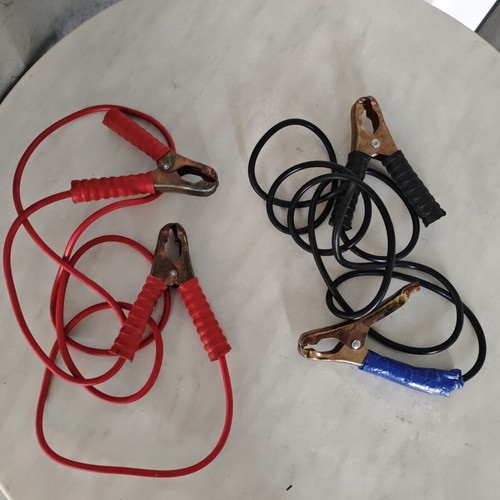 Car Battery Jump Start Cables used