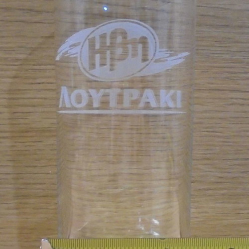 Ivi Loutraki promotional glass used