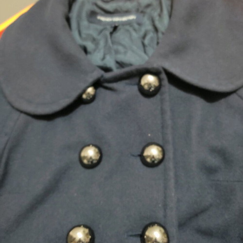 French Connection wool coat new, blue, size M