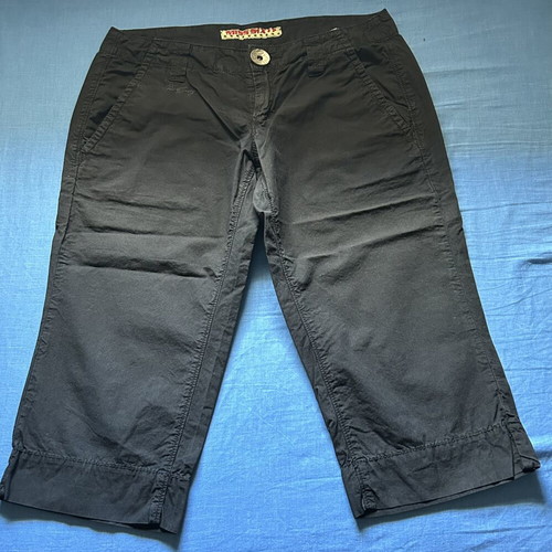 Miss Sixty women's bermuda shorts used, size 27, black