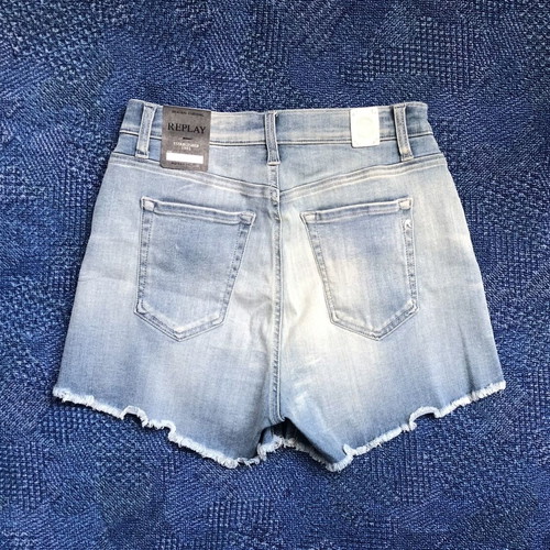 Replay Denim Shorts new, size 27, blue